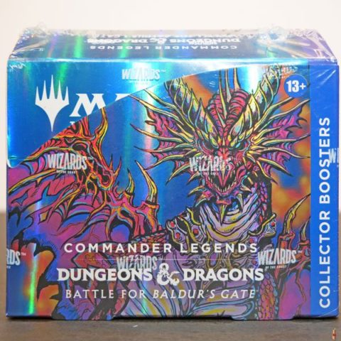 mtg battle for baldur's gate collector booster box Commander Legends: Set Display The Commander Legends MTG - Commander Legends: Battle